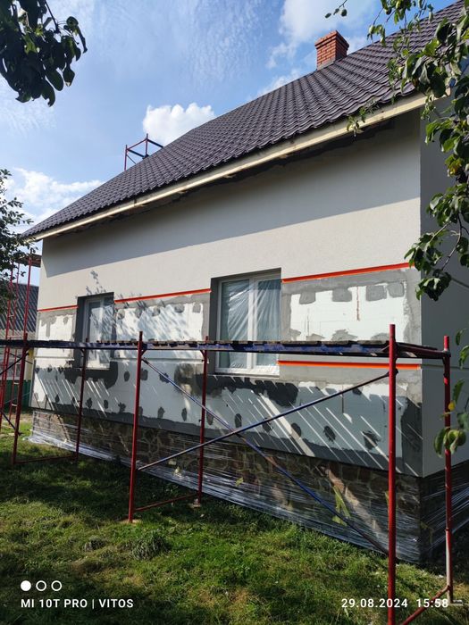 Виконуємо фасадні роботи утеплення будинків та квартир