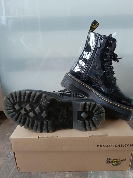 Dr. Martens Jadon Black Patent Lamper 38