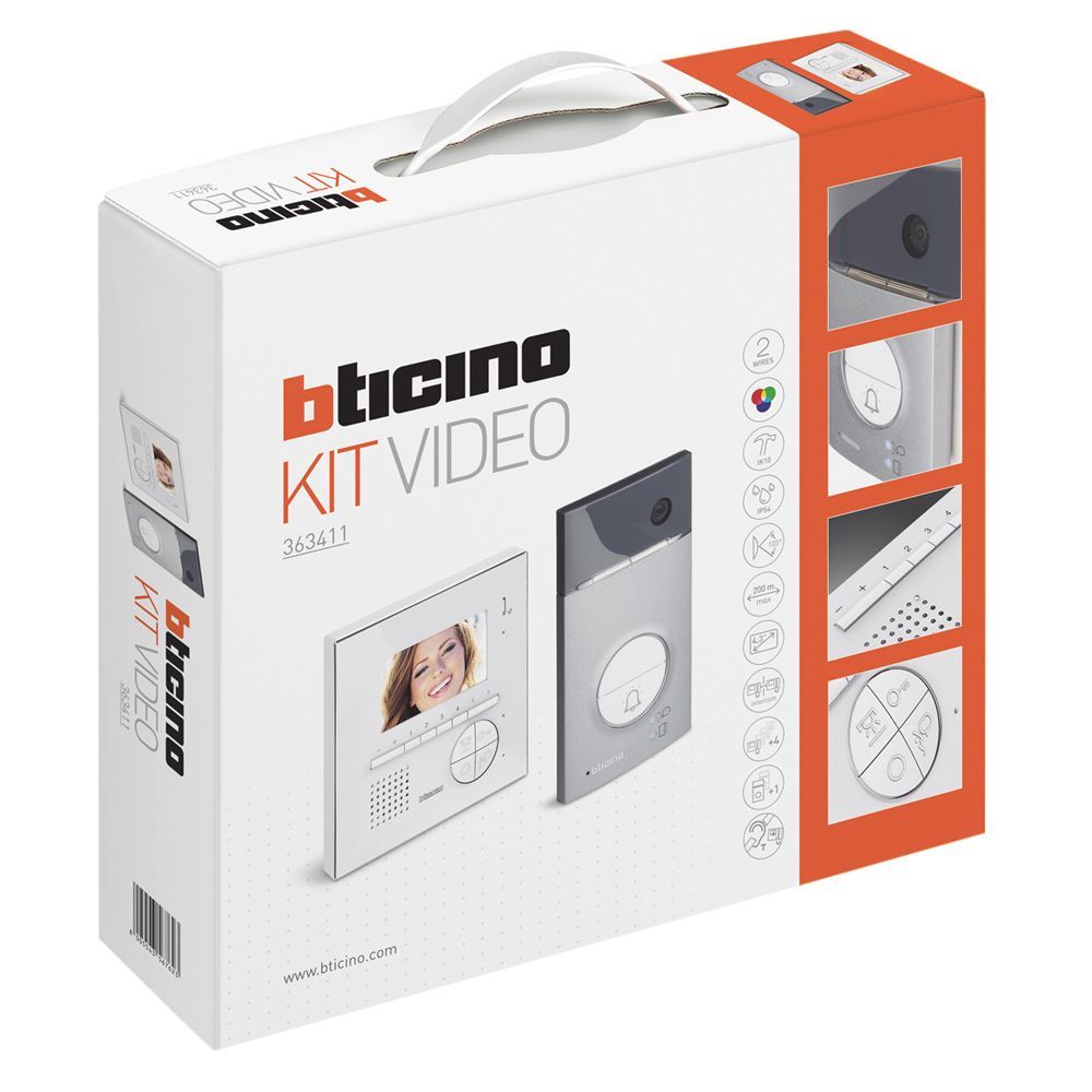 Bticino Kit video porteiro > NOVO