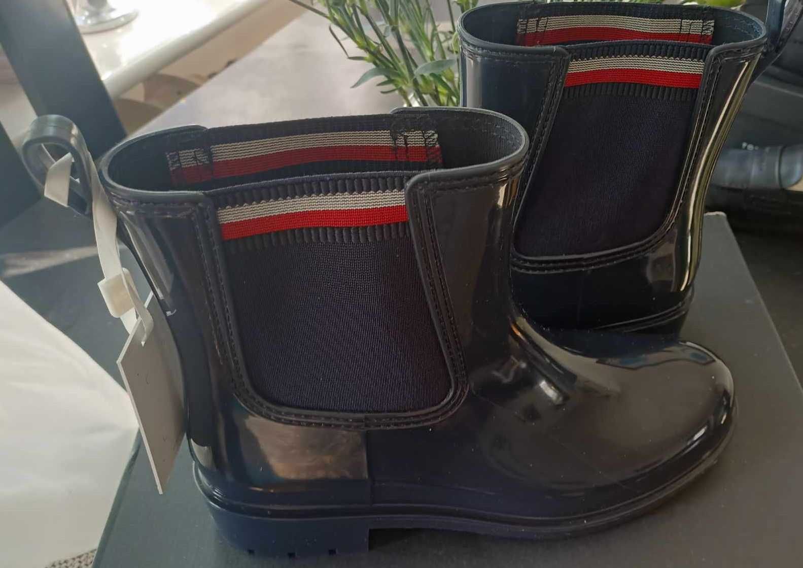 Kalosze Tommy Hilfiger, roz. 39, nowe