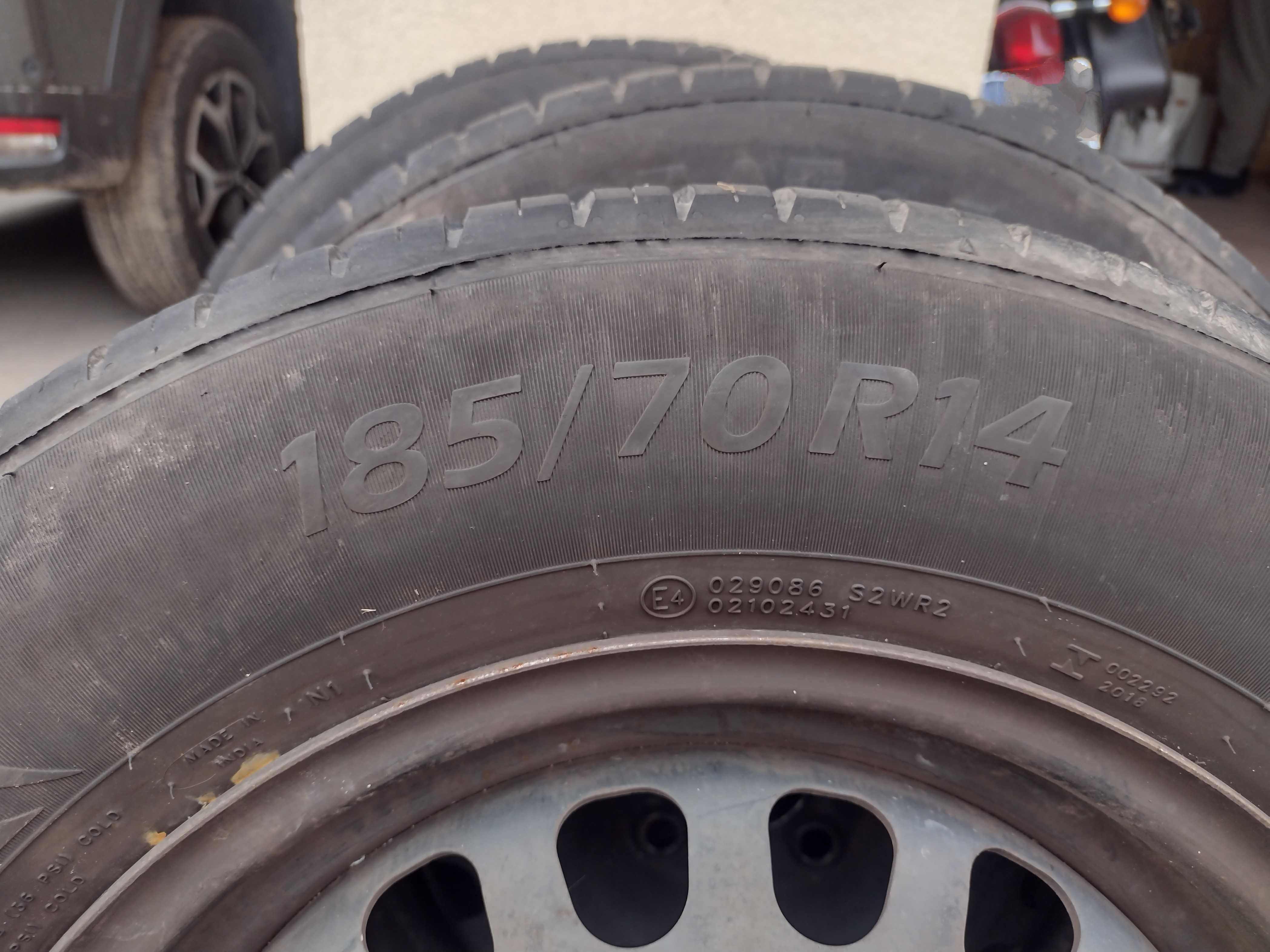 Opony na stalowych felgach do Opla Corsy D 185/70R14