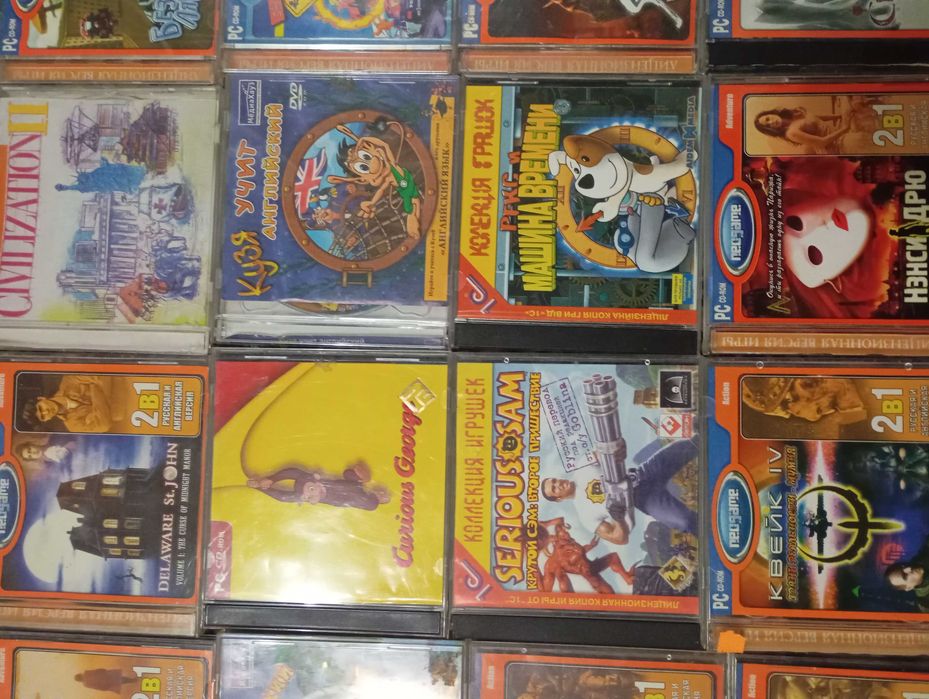 Компьютерные игры диски