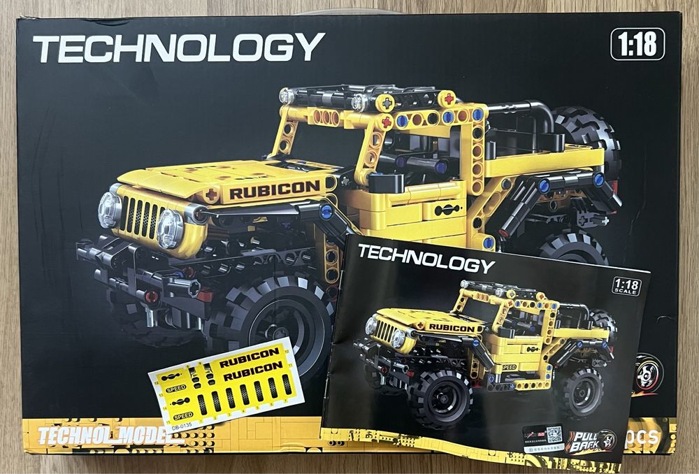 Конструктор Лего Technic Jeep Wrangler Rubicon,lego техник джип