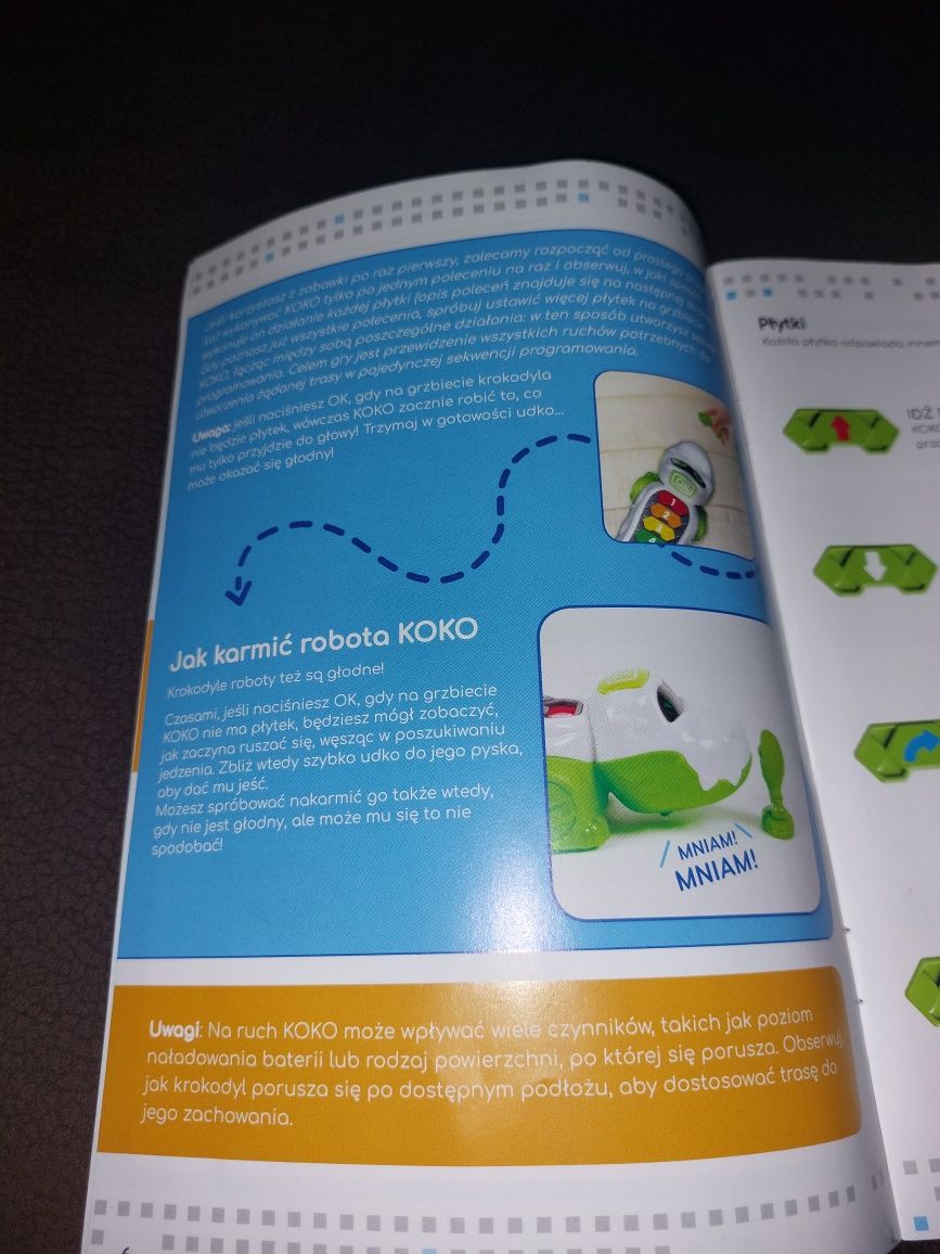 Koko Programowalny robot krokodyl Clementoni