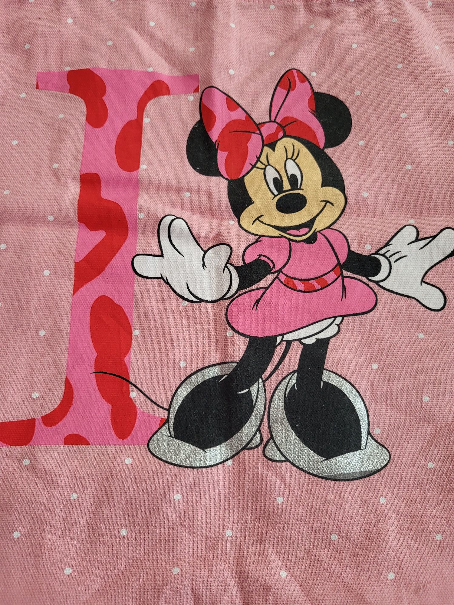 Сумка, шопер, еко, текстиль с принтом Minnie Mouse
