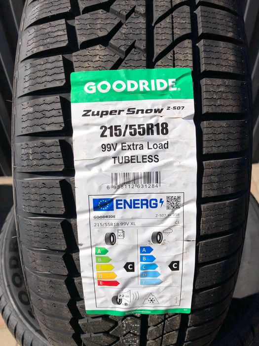 Шини зимові, НОВІ, Goodride 215/55R18