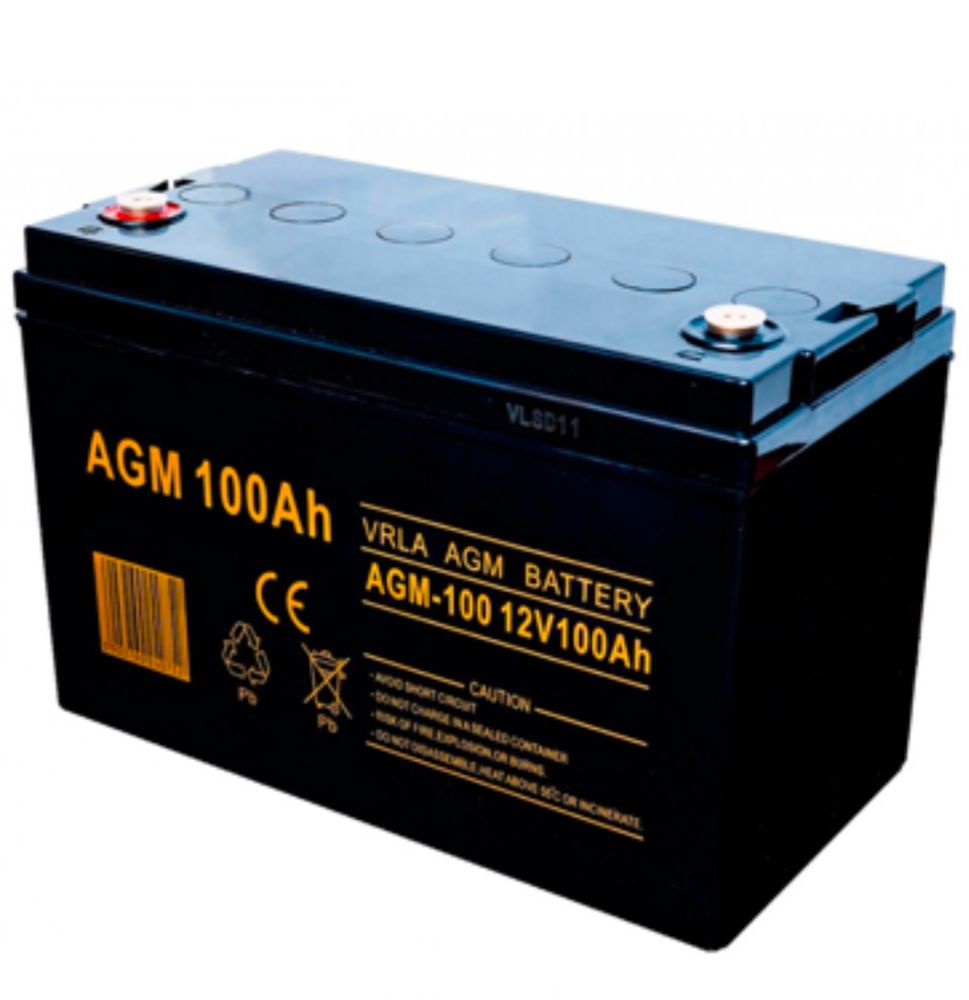 Інвертор Volt Polska SINUS PRO 800 E 12V ДБЖ + Акумулятор AGM 100Ah