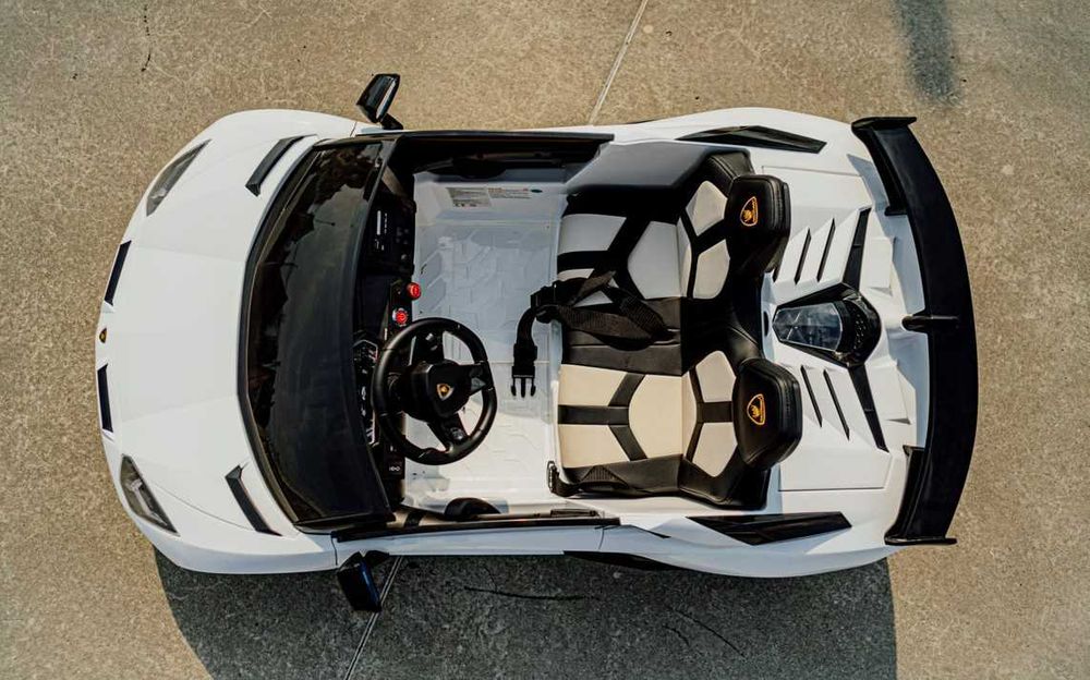 MEGA mocne autko dla dzieci LAMBORGHINI SVJ z funkcją DRIFT!