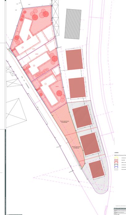 Terreno 3 moradias 2040m2