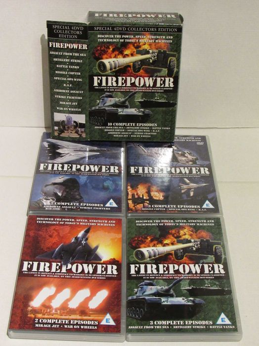 Coleção 8 DVD Firepower