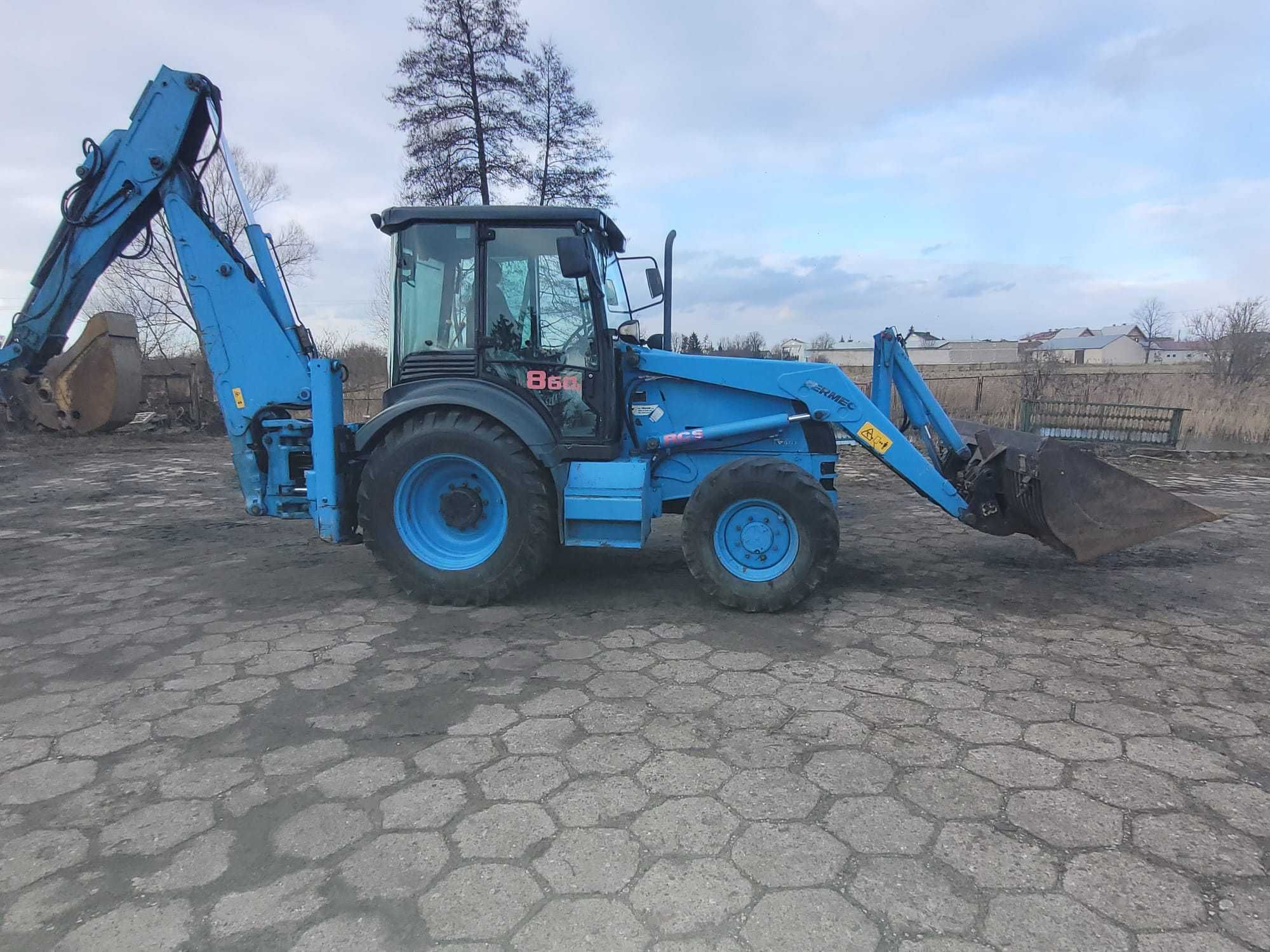 Koparko-Ładowarka FARMEC 860