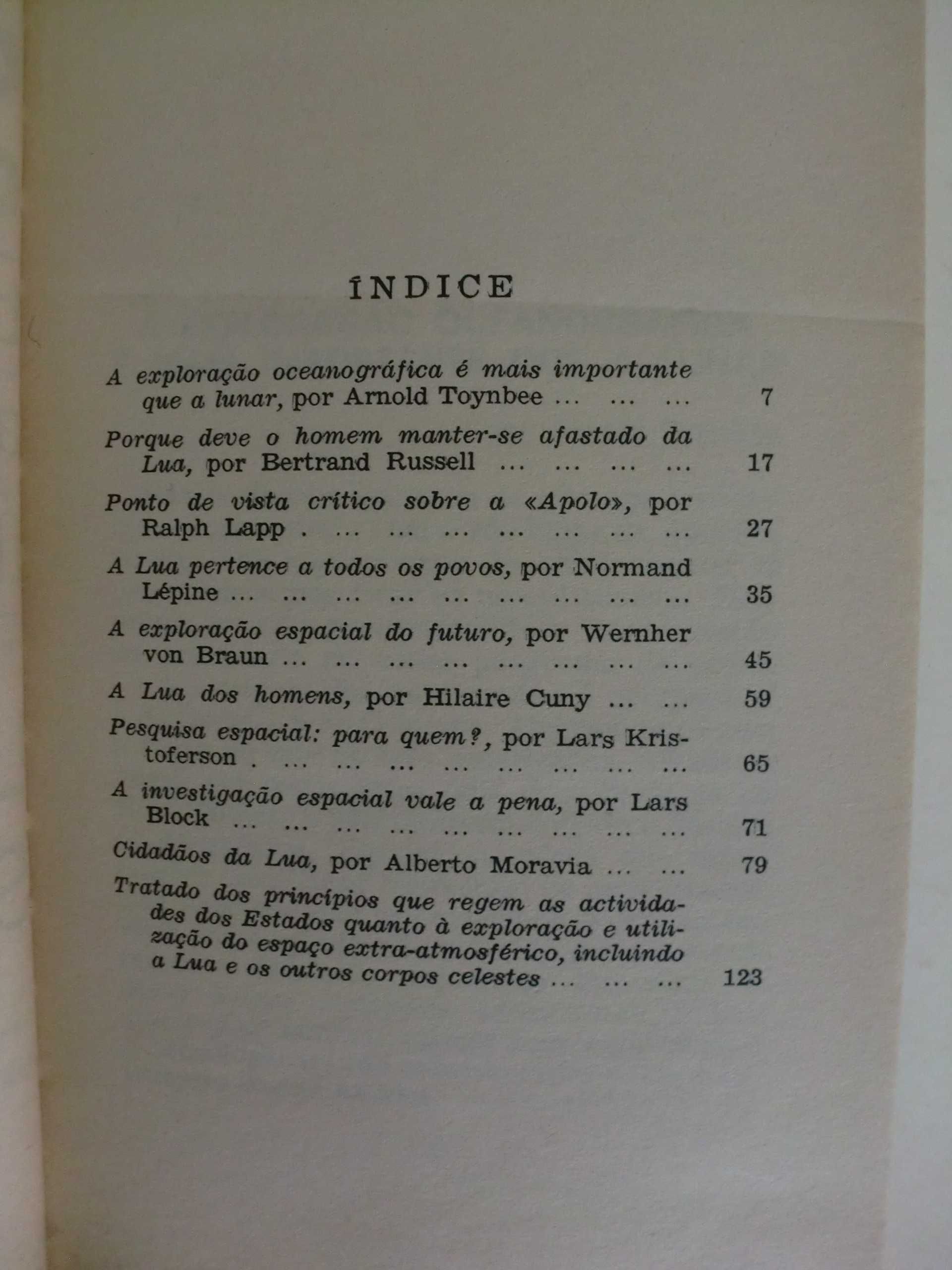 Lua - Sim ou Não?
de Bertrand Russell e outros