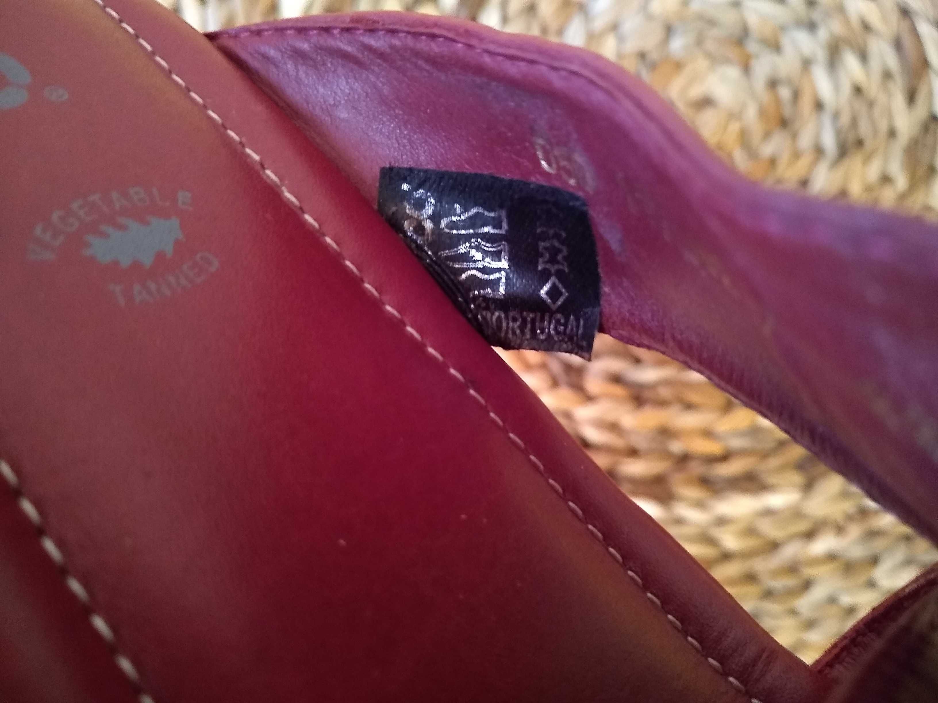 ECCO Damskie buty skórzane bez pięty, 100% Skóra, Rozmiar 40½ / 7 UK