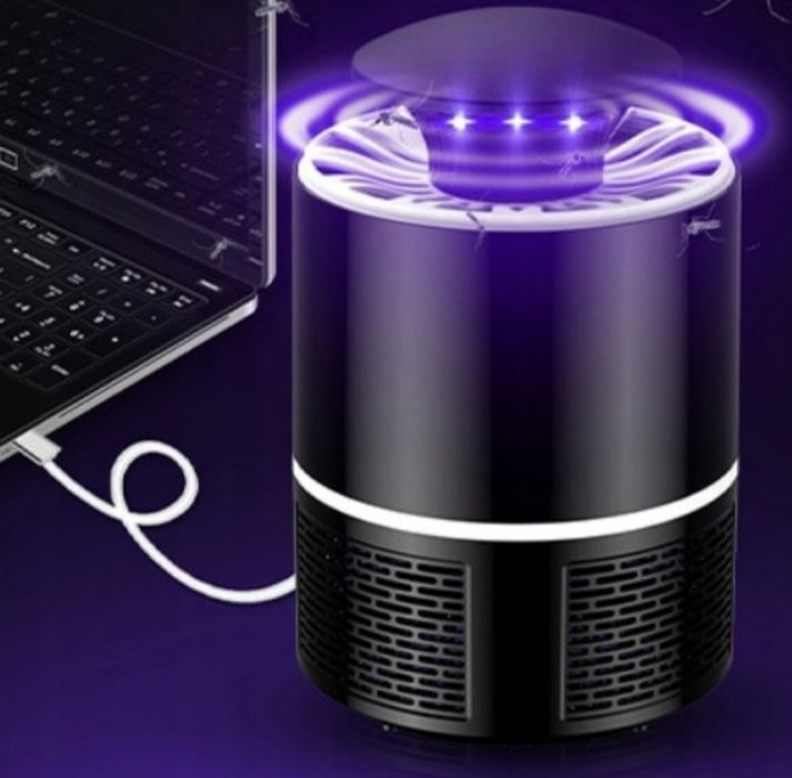 Lampa na owady owadobójcza UV pułapka łapka elektryczna komary muchy