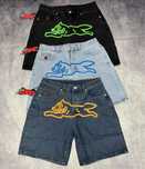 Шорты джинсовые Running Dog Denim Shorts, Ice Cream, Baggy, NEW