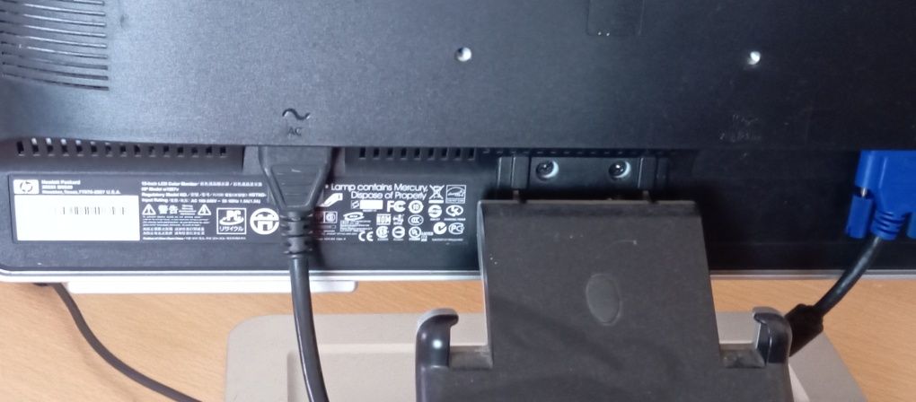 Monitor HP  a funcionar
