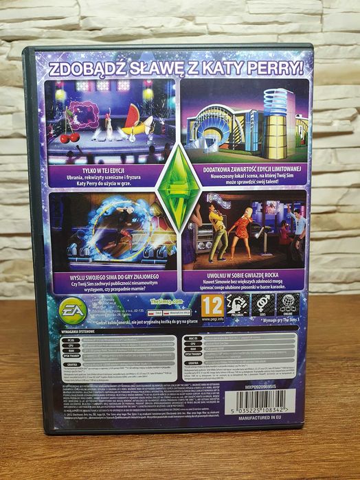 THE SIMS 3 Zostań Gwiazdą KATY PERRY wydanie kolekcjonerskie PL [PC]