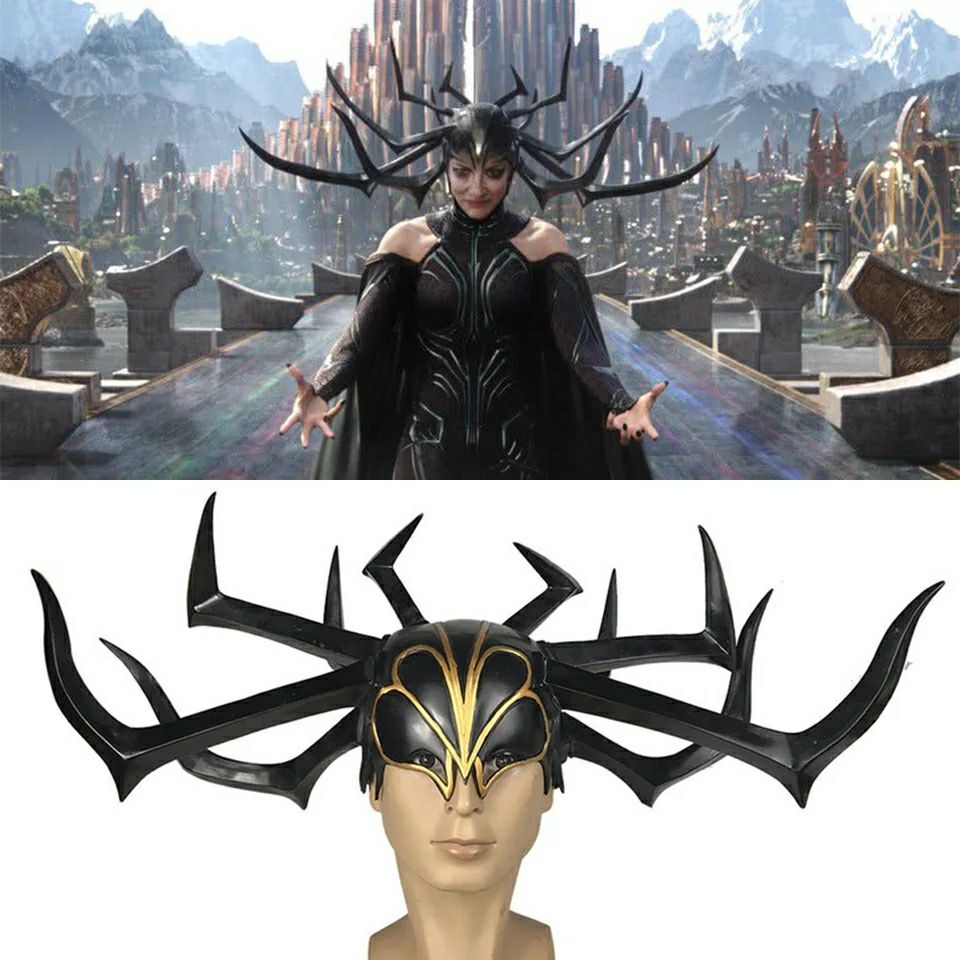 Capacete da Hela Thor Cosplay