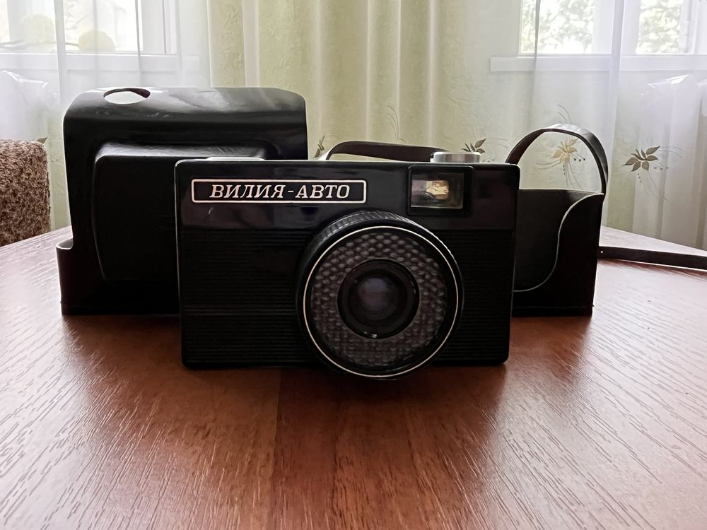 Вінтажний плівковий фотоапарат Вилия-Авто