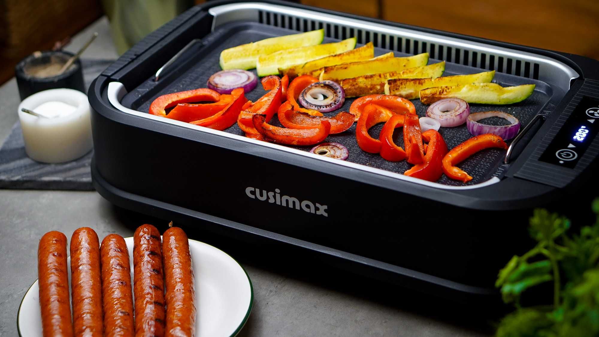 Kontaktowy grill elektryczny Cusimax 1500 W