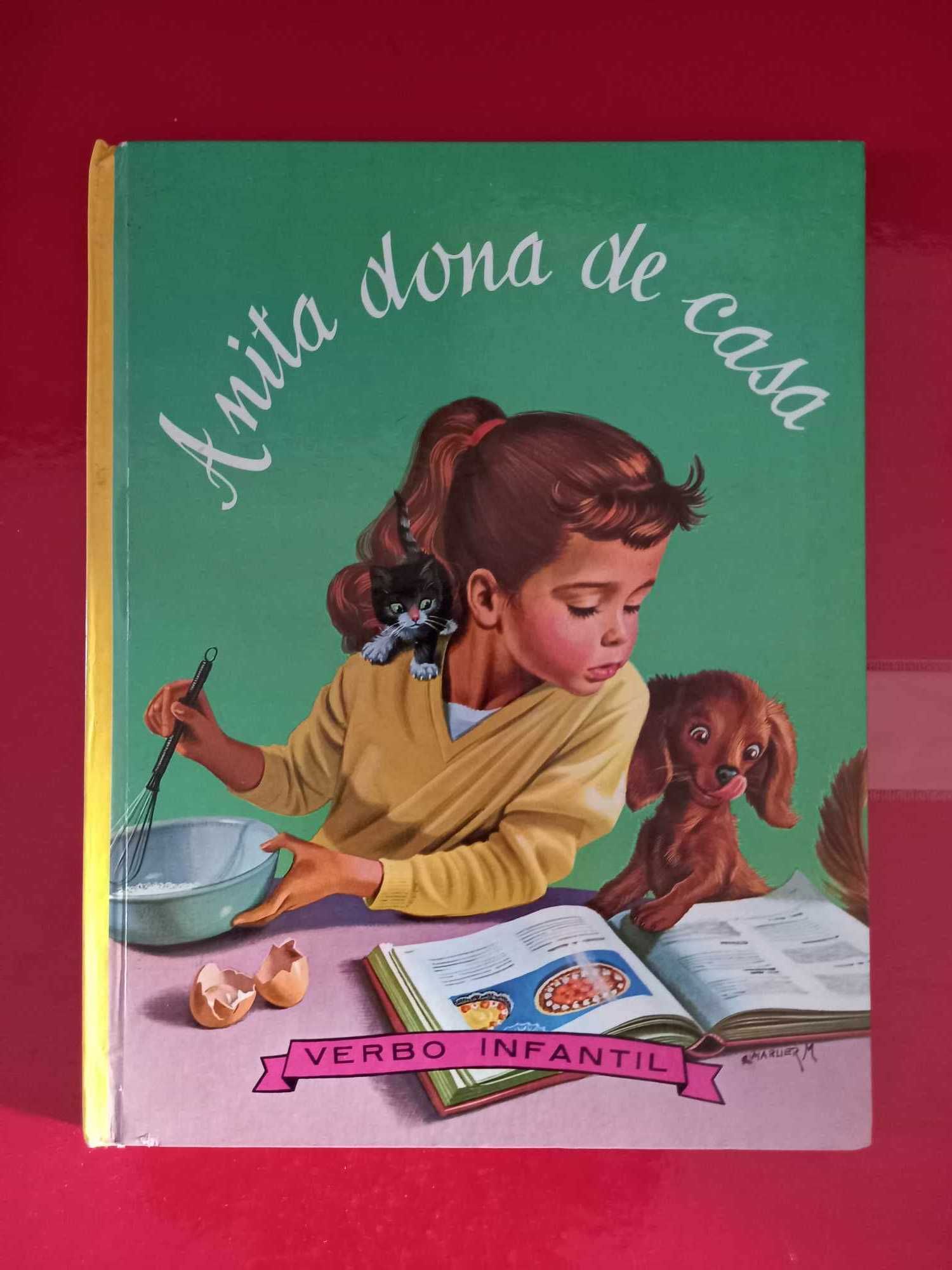 Livro Anita dona de casa (Primeira edição editada em Portugal)