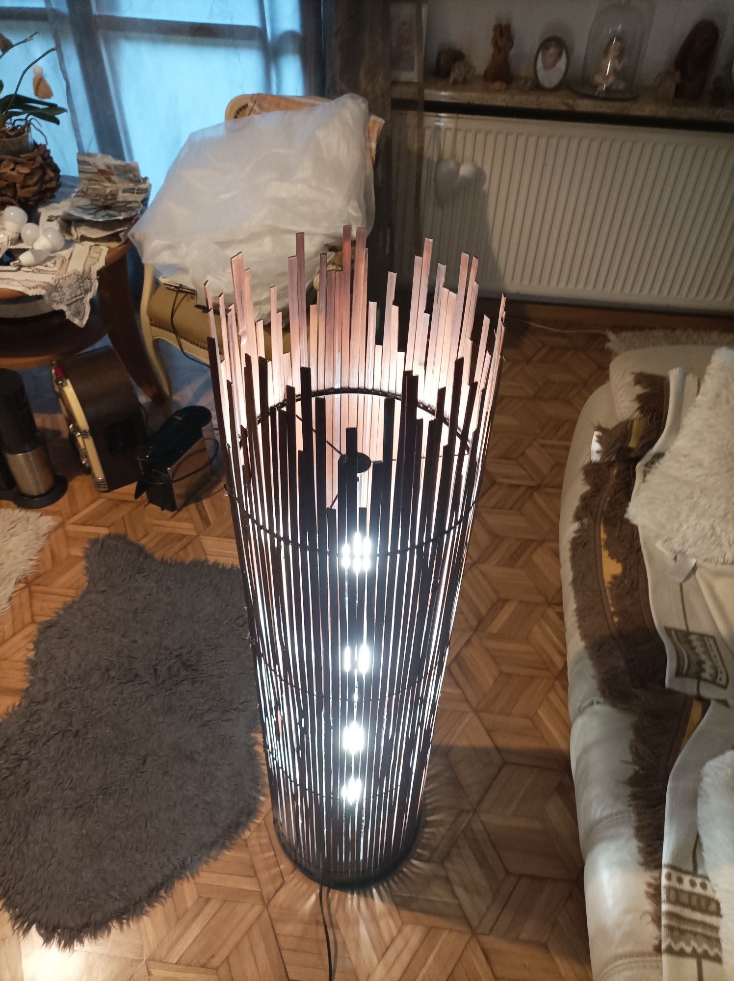 Lampa Ikea Rotvik bambus