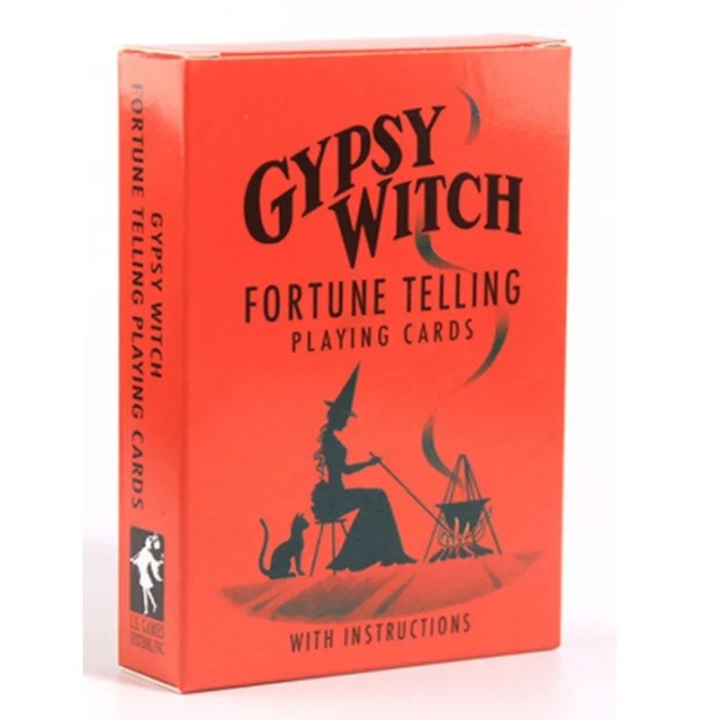 Gypsy witch Fortune telling playing cards