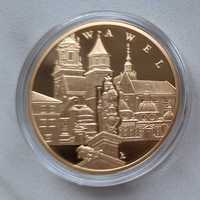 Srebrny medal platerowany złotem - Wawel