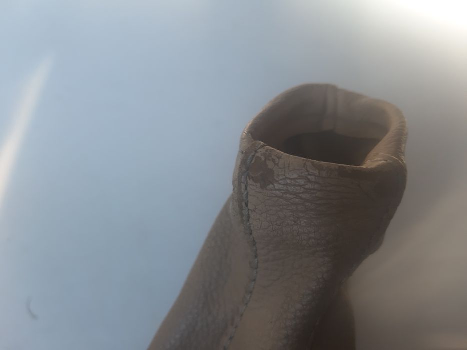 BMW E60 E61 osłona obudowa mieszek dźwigni hamulca ręcznego beige