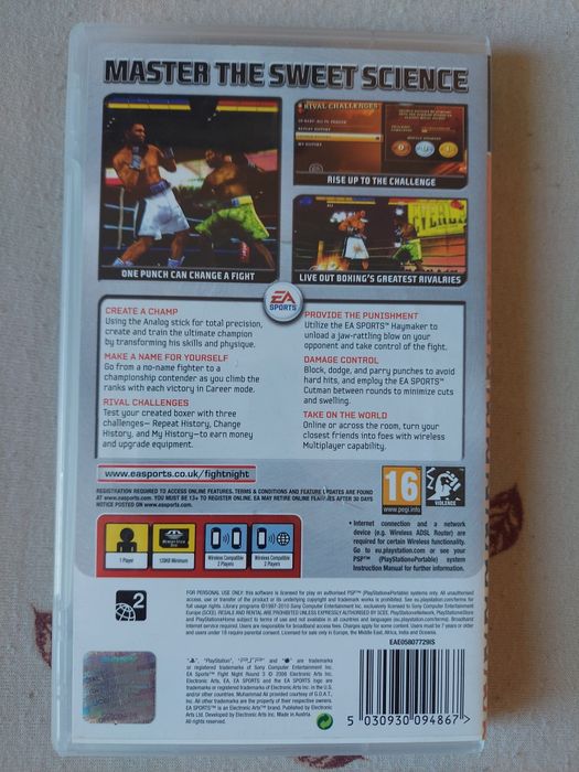 Gra Fight Night: Round 3 na PSP