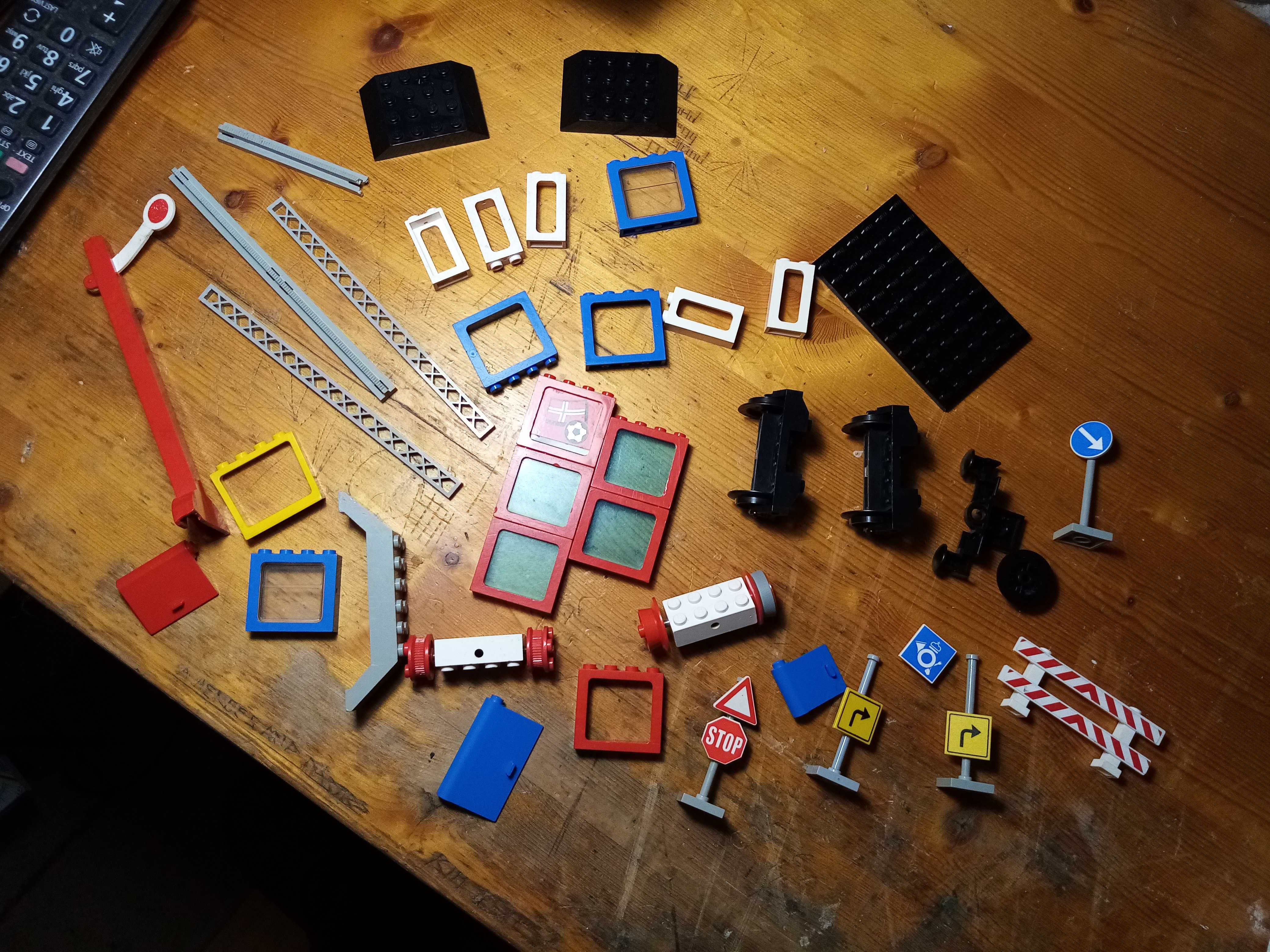 Lego train okna koła części mix