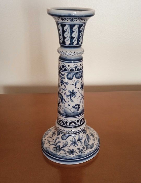 Castiçal em Porcelana