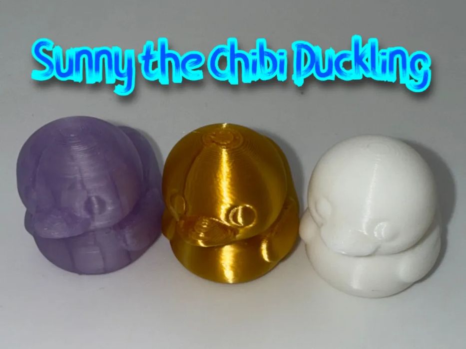 Sunny o Patinho Chibi Encantador