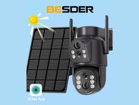 Бездротова камера відеоспостереження Solar ICSEE WIFI АВТоНОмНА 8МП