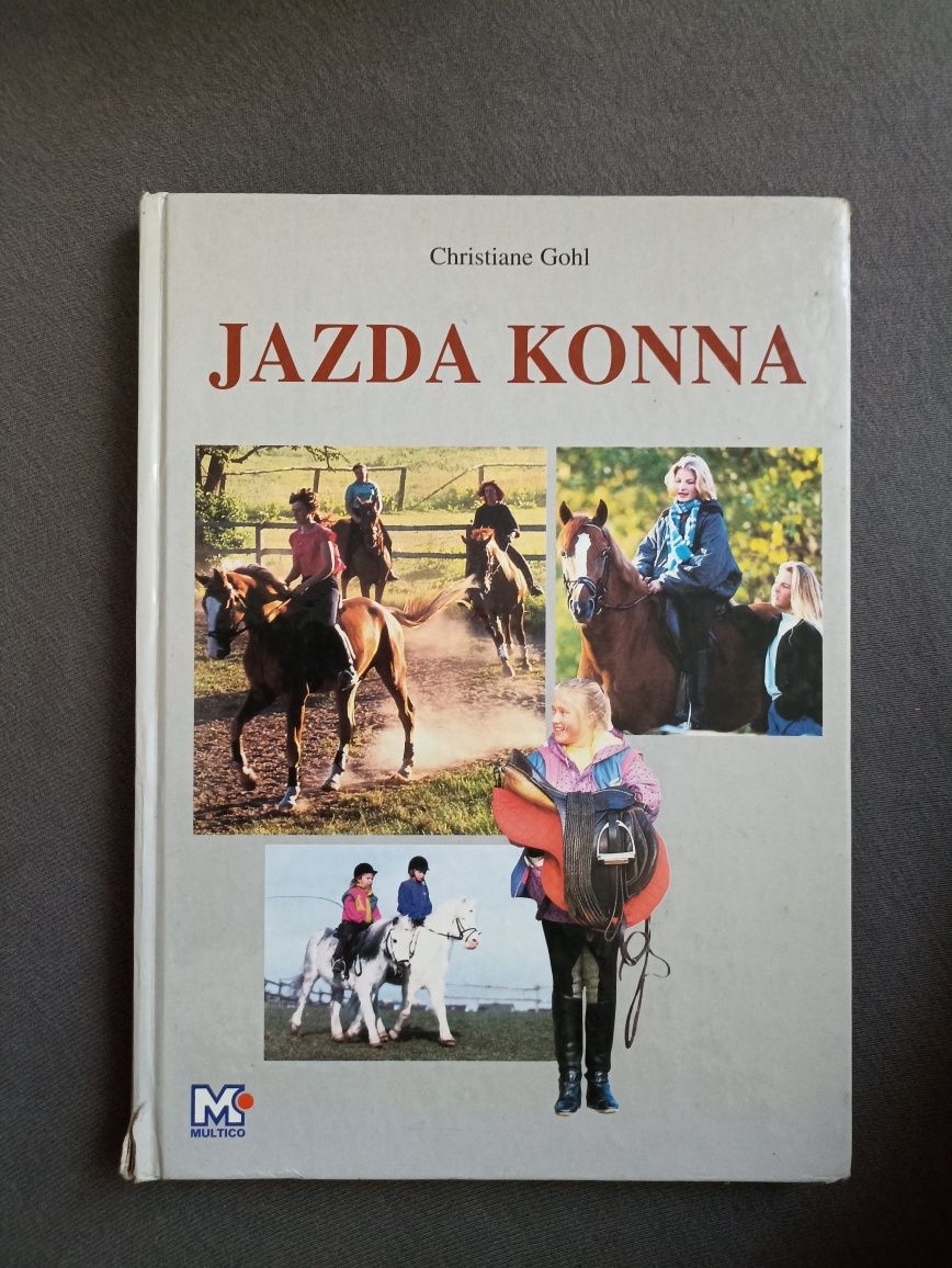 Książka jazda konna koń