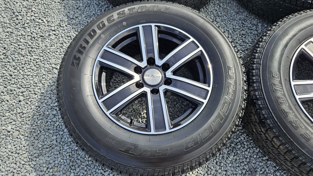 Nowe Koła Alufelgi 6x139,7 DEZENT18 Ford Ranger VW Amarok Toyota Hilux