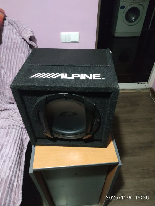 Сабвуфер активный ALPINE