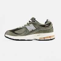 Мужские кроссовки New Balance 2002R "Khaki/Brown" Размеры 41-45