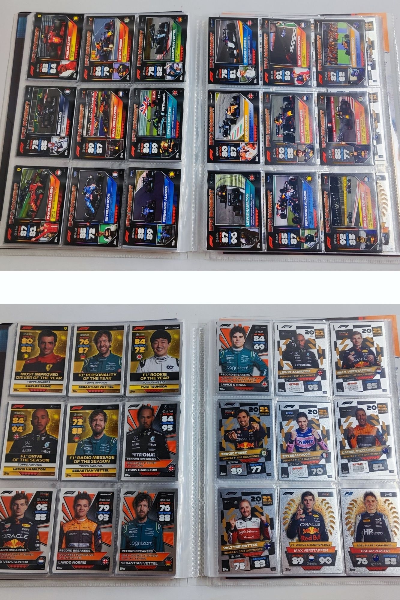 Álbum Completo (1-329)  Topps Turbo Attax 2022