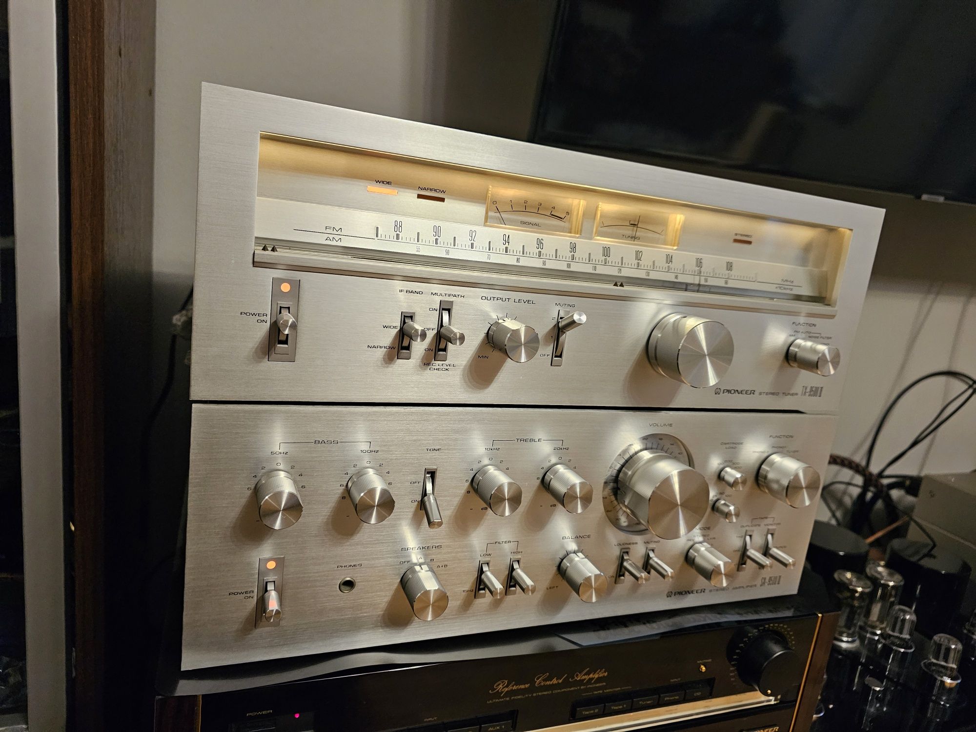 Pioneer Sa-9500mk2,Pioneer Tx-9500mk2.Dual mono.