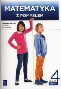 Matematyka z pomysłem 4 część 1. Zeszyt ćwiczeń