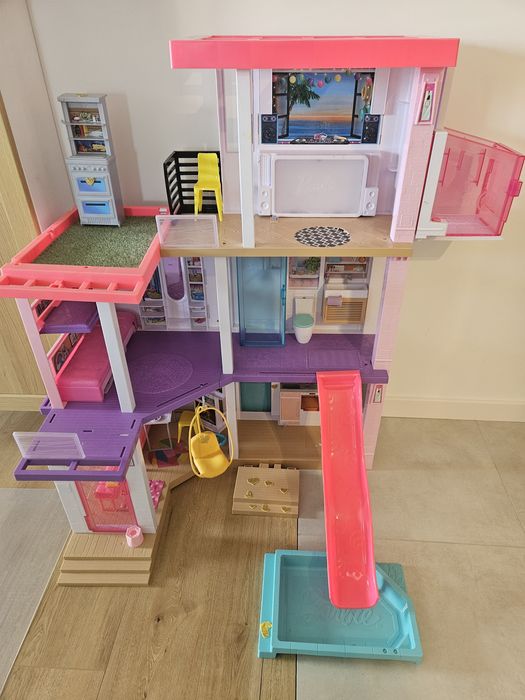 Duży domek dreamhouse deluxe dla lalek barbie