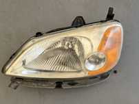 Lampa przod przednia lewa prawa honda civic VII sedan europa