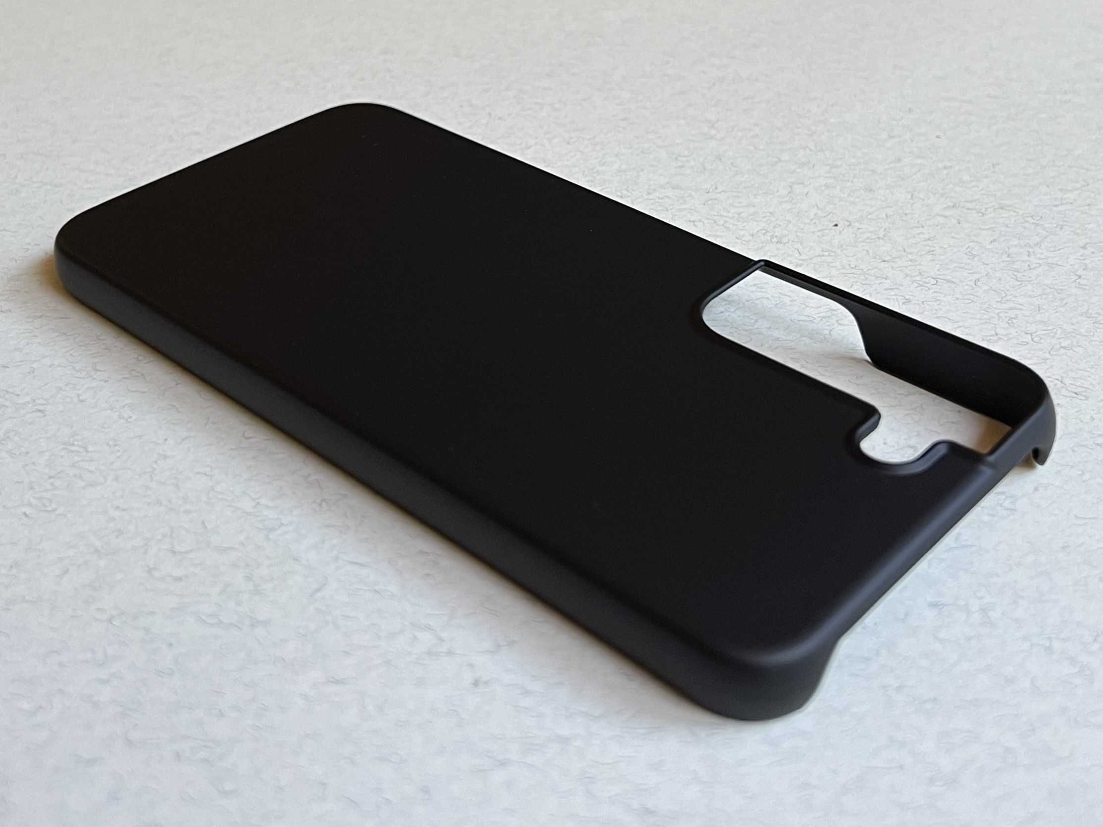 Samsung Galaxy S22 чохол матовий пластик чорний тонкий чехол