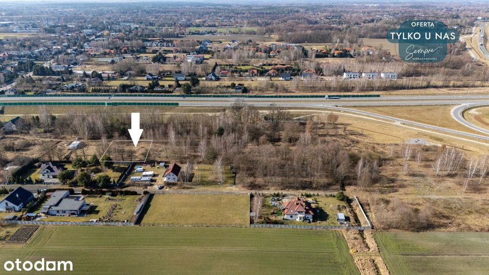 Działka Usługowo-mieszkaniowa Rąbień