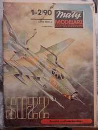 Mały Modelarz 1-2/1990 samolot SU-22