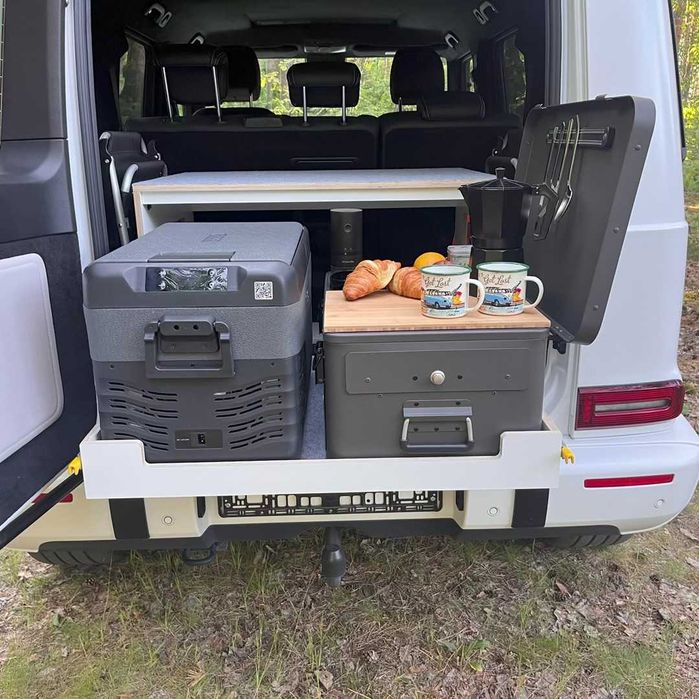 Zabudowa Platforma , Wysuwana szuflada Boks Mercedes Klasy G