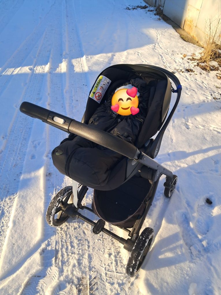 3 в 1 Автокрісло Cybex cloud Z з базою isofix  та візочок Cybex Balios