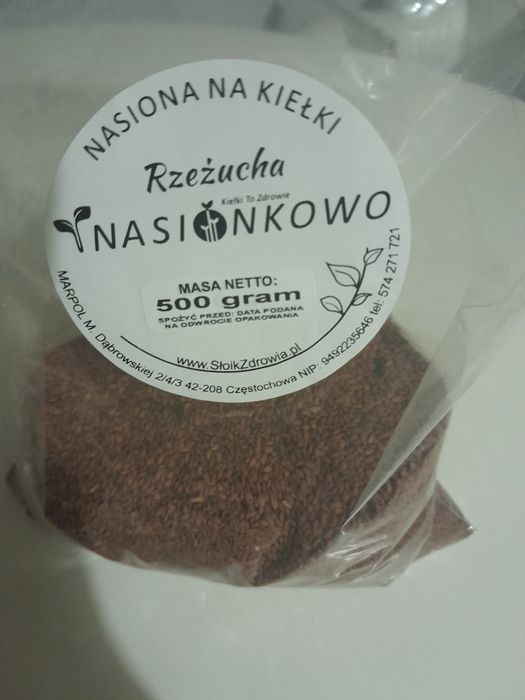 Sprzedam nasiona rzeżuchy