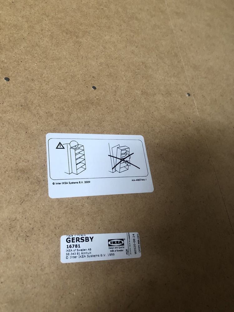 Regał Ikea Gersby